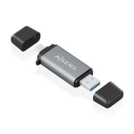 Lector de Tarjetas Aisens ASCR-2AC11-GR Gris
