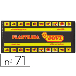 Jovi Plastilina 71 Negro Unidad Tamaño Mediano Pasta Vegetal Coloreada Precio: 1.49999949. SKU: B16KZKELCA