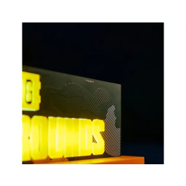 Wondee Lampara Pubg Gaming Coleccionable Logo Juego Battle Royale 5W 475lm