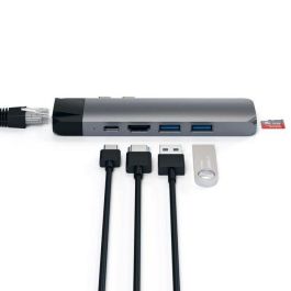Satechi TYPE-C PRO HUB ADAPTER, HDMI 4K, USB 3.0, Micro SD, for MacBook Pro 13” and 15” models Satechi TYPE-C PRO HUB ADAPTER, HDMI 4K, USB 3.0, Micro SD, for MacBook Pro 13” and 15” models