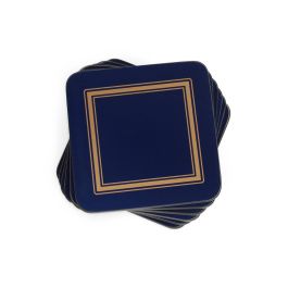 Portmeirion Set de 6 Posavasos Midnight 10.5x10.5 cm, Corcho, Resistentes al Calor y Manchas Precio: 17.6902. SKU: B12MF5YSSJ