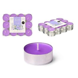 Set 24 Tea Light 4 H Lavanda Acorde 15X3CM (24 Unidades) Set 24 Tea Light 4 H Lavanda Acorde 15X3CM (24 Unidades)