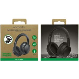 4smarts SkyBuds Wave Auriculares Bluetooth Inalámbrico y Alámbrico Diadema Negro