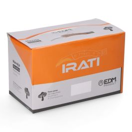 Edm Navaja setas Irati con cepillo, cuchillo, llavero y medidor - Mango madera, acero inoxidable 420, estuche nylon