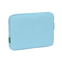 Funda para Portátil Benetton Sequins Azul claro (31 x 23 x 2 cm)