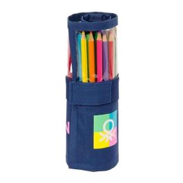 Plumier Benetton Cool Azul marino 7 x 20 x 7 cm Enrollable 27 Piezas Precio: 10.50000006. SKU: B1HT8SA6ER