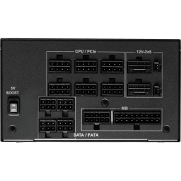 ASRock Phantom Gaming PG-1300G Fuente de Alimentación 1300W 80 Plus Gold ATX Negro 90-UXP130-GFEAAB