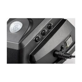 RABALUX RAB-77012 Aplique Exterior Solar Zlarin LED 12W 700Lm 4000K Sensor Movimiento IP44 Negro