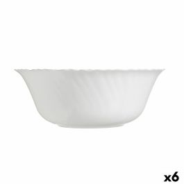 Ensaladera Luminarc Feston Blanco Vidrio (25 cm) (6 Unidades) Precio: 26.79000016. SKU: S2709181