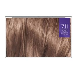 L'Oréal Paris #7,11 Tinte de Pelo Excellence Cool Rubio Ceniza Intenso con Tecnología Violeta, Cobertura 100% Canas, 192 ml