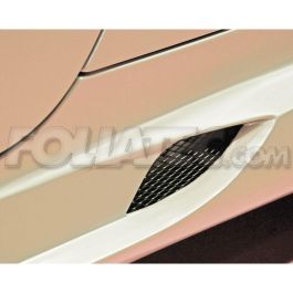 Foliatec FO34725 Rejilla de Aluminio Anodizado Malla Media Negra Universal 2 Piezas 20 x 60 cm para Parrilla Auto / Tuning