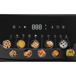 Freidora dietética - LITTLE BALANCE - Crousty light XL - 7 L - 1600 W - 10 programas - Negra Freidora dietética - LITTLE BALANCE - Crousty light XL - 7 L - 1600 W - 10 programas - Negra