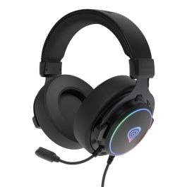 GENESIS Neon 764 Auriculares Alámbrico Diadema Juego USB tipo A Negro