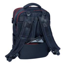 Safta Mochila Viaje Cabina Portátil 15,6'' F.C. Barcelona Azul Marino Medidas: 29x44x19 cm