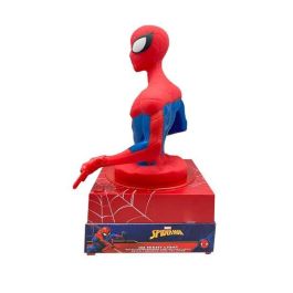 Kids Euroswan Lámpara 3D Despertador y Fecha Spiderman (4x1)