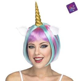 Peluca corta unicornio Peluca corta unicornio