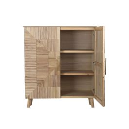 Aparador DKD Home Decor Dorado Marrón claro Madera de Paulonia Madera MDF 100 x 44 x 118 cm