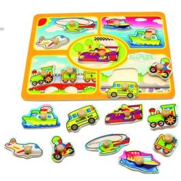 Juego Kluger Ensarte 9 Piezas Vehiculos Precio: 6.50000021. SKU: B1A4NAWASK