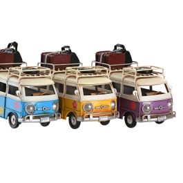 Vehiculo Decoracion Vintage DKD Home Decor Azul Amarillo 7.5 x 11.5 x 17 cm (3 Unidades) Vehiculo Decoracion Vintage DKD Home Decor Azul Amarillo 7.5 x 11.5 x 17 cm (3 Unidades)