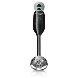 Bosch ErgoMixx Batidora de inmersión MSM67170, 750 W, Función Picahielos, Color Negro y Plata