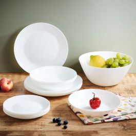 Luminarc Ensaladera Zelie Vidrio Blanco 24 cm