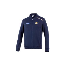 Sparco SBMF0011S0N0200S Sudadera Gulf Con Cremallera Completa Azul Talla S