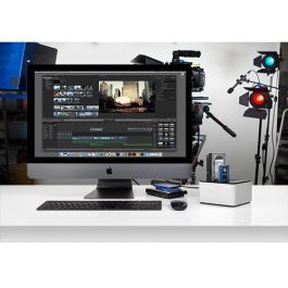 OWC Drive Dock de Disco Duro con 2 Bahías para SATA III de 2.5"/3.5", USB 3.1 Gen 2 Tipo-C para Flujos de Trabajo