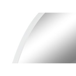 Espejo de pared Home ESPRIT Blanco Metal Espejo Moderno 100 x 2 x 100 cm Espejo de pared Home ESPRIT Blanco Metal Espejo Moderno 100 x 2 x 100 cm