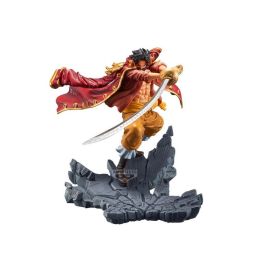 Banpresto One Piece Figura Gold D. Roger Manhood Special - Figura pre-pintada de PVC y ABS, 9 cm Banpresto One Piece Figura Gold D. Roger Manhood Special - Figura pre-pintada de PVC y ABS, 9 cm
