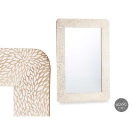 Espejo con diseño de hojas naturales 60x90 cm - Giftdecor Precio: 54.68999987. SKU: B16KRE46BD