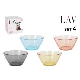 Set de 4 bols Vega Colors, 12 cm - 345 cc, marca LAV (6 Cajas) Precio: 29.49999965. SKU: B1G65NSP43