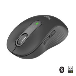 Ratón Bluetooth Inalámbrico Logitech M650 L Grafito Acero 4000 dpi