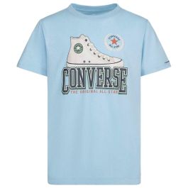 Camiseta de Manga Corta Infantil Converse Script Sneaker Gfx Azul cielo Precio: 24.9986. SKU: B1HTCVTED9
