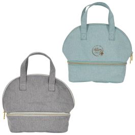 Cook Concept Bolsa Térmica 2 Compartimentos Coup De Fraiche Poliester Gris/Verde Agua