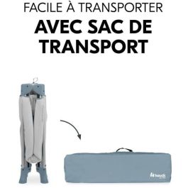 Hauck HAU1731647197993 Cuna de viaje Dream N Play Plus 60 x 120 cm. Desde el nacimiento, plegable, Menta polvorienta