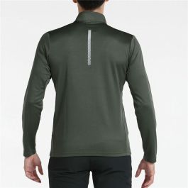 Camiseta de Manga Larga Hombre +8000 Erro Verde oscuro Oliva Camiseta de Manga Larga Hombre +8000 Erro Verde oscuro Oliva
