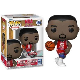 Funko POP NBA Legends: Figura Magic Johnson Exclusiva de Vinilo en Caja Regalo con Ventana