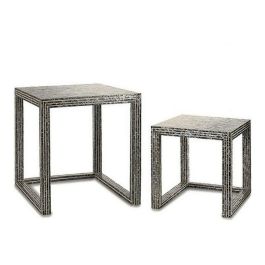 Mesa auxiliar Gris Nácar Aglomerado (2 Piezas) Precio: 93.58999947. SKU: S3603676