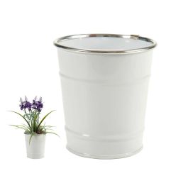 Cubo Pequeño Blanco Filo Plata Ibergarden 10CM (72 Unidades) Precio: 65.88999945. SKU: B12YB3D6F2