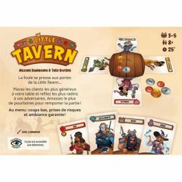 Ac-Déco ACD1696451197864 Juego de mesa Little Tavern familiar