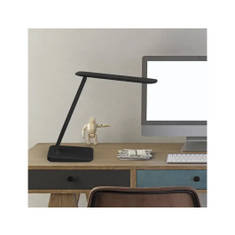 Maul Lámpara Escritorio LED 2,7W 325lm Luz Ajustable Panel Táctil Brazo Giratorio Negra