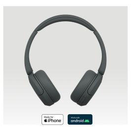 Sony WH-CH520 Auriculares Inalámbricos Bluetooth con Micrófono Negros - Hasta 50 Horas de Batería