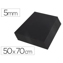 Carton Pluma Liderpapel Negro Doble Cara 50x70 cm Espesor 5 mm 10 unidades