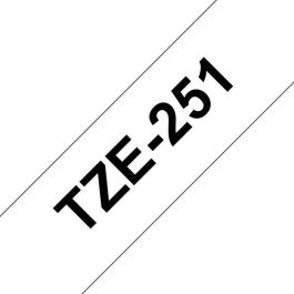 Brother 24 mm, Black on White, Laminated Precio: 24.78999963. SKU: B1C6AQKV2P