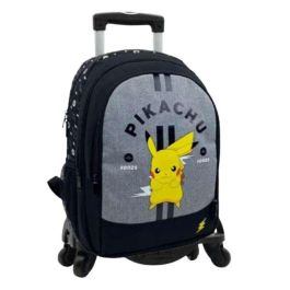 Toybags T963 Mochila Americano Adaptable Pokemon Pikachu Carro Negro Protección Lateral Anti-Caída 42x31x13.5 cm Precio: 52.5000003. SKU: B1GZVD4DT2