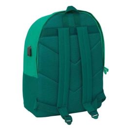 Safta Mochila 31x44x18 Cm Portátil 15,6" con USB y Diseño Real Betis Balompie
