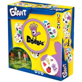Zygomatic Dobble Giant - Juego de Cartas de Observación Gigante 24,5 cm, 4 Variantes, +6 años, 2-12 Jugadores, Multilenguaje