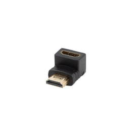 Lanberg Adaptador HDMI 4K Macho - Hembra Ángulo HDMI 2.0, 18 Gbit/s, HDR, Conectores Chapados en Oro, Negro Precio: 4.49999968. SKU: B1D7K6RHT6