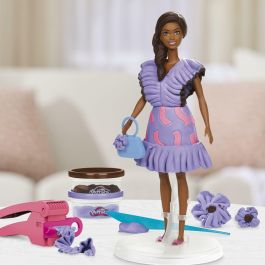 HASBRO Volantes de Modista Barbie Play-Doh +5 Años Manualidades con Plastilina para Crear Ropa y Accesorios
