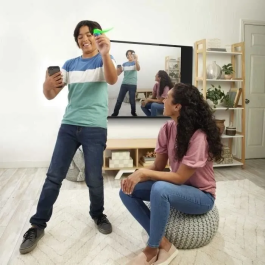 Mattel Games Pictionary Air 2 Juego de Mesa para Niños a partir de 8 Años Interior